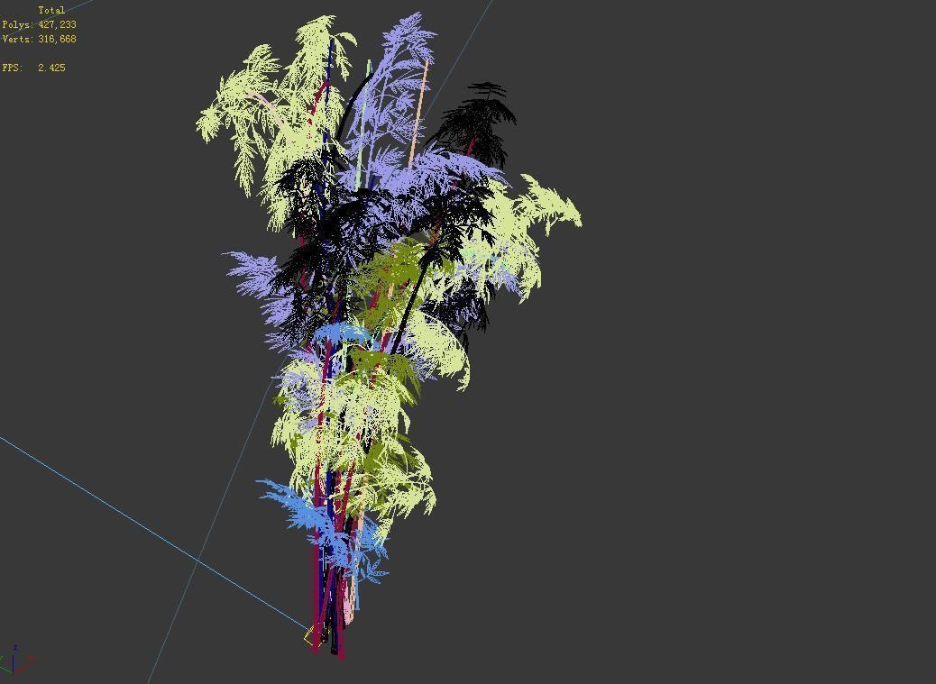 Mount Putuo-Bamboo 26 3D model_3