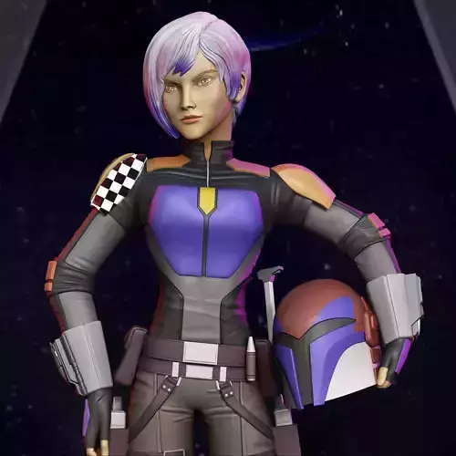 Sabine Wren 3D print model