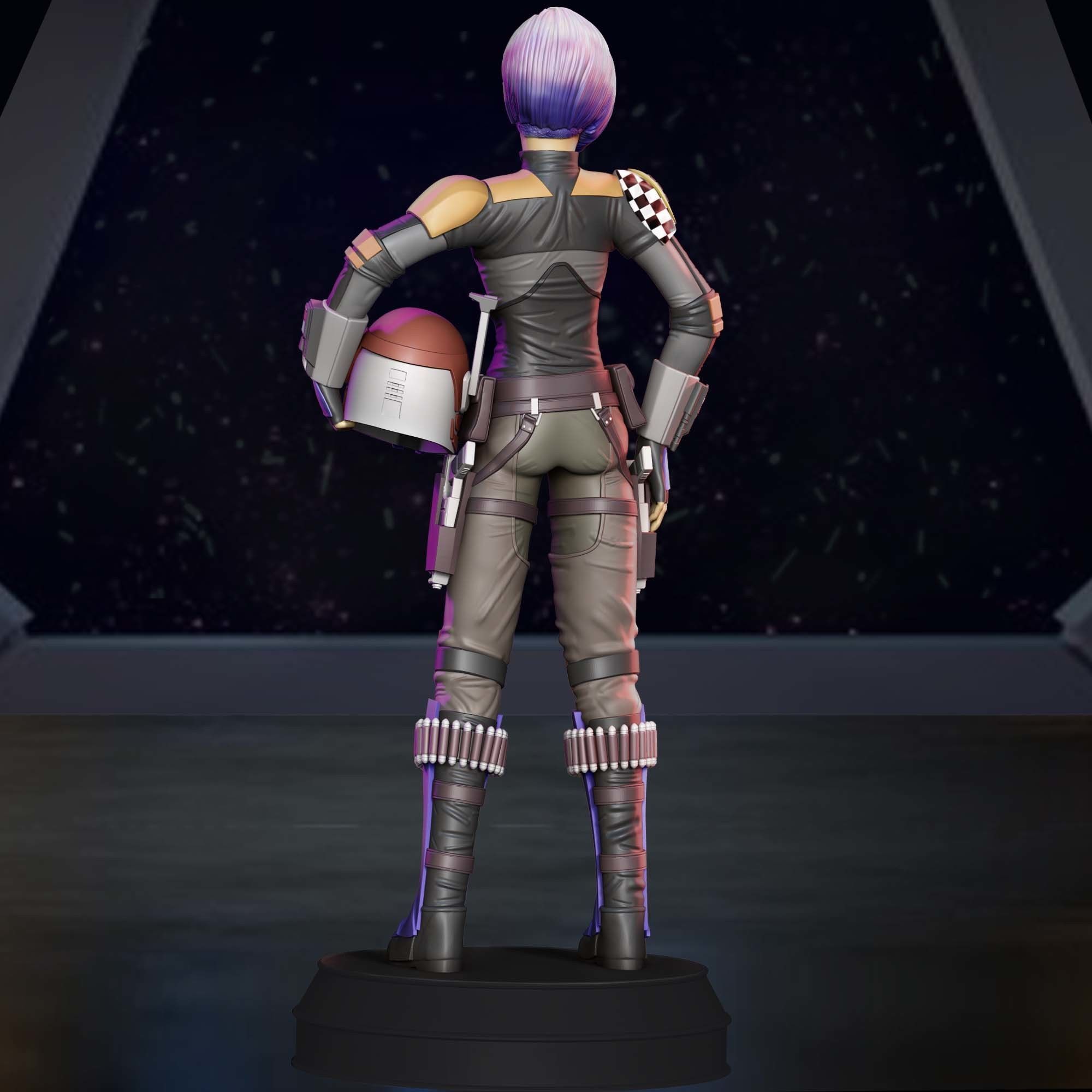 Sabine Wren 3D print model_2