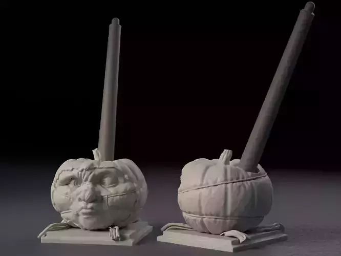 Halloween Pumpkin Covid-19 Nightmare 2020 - Penholder