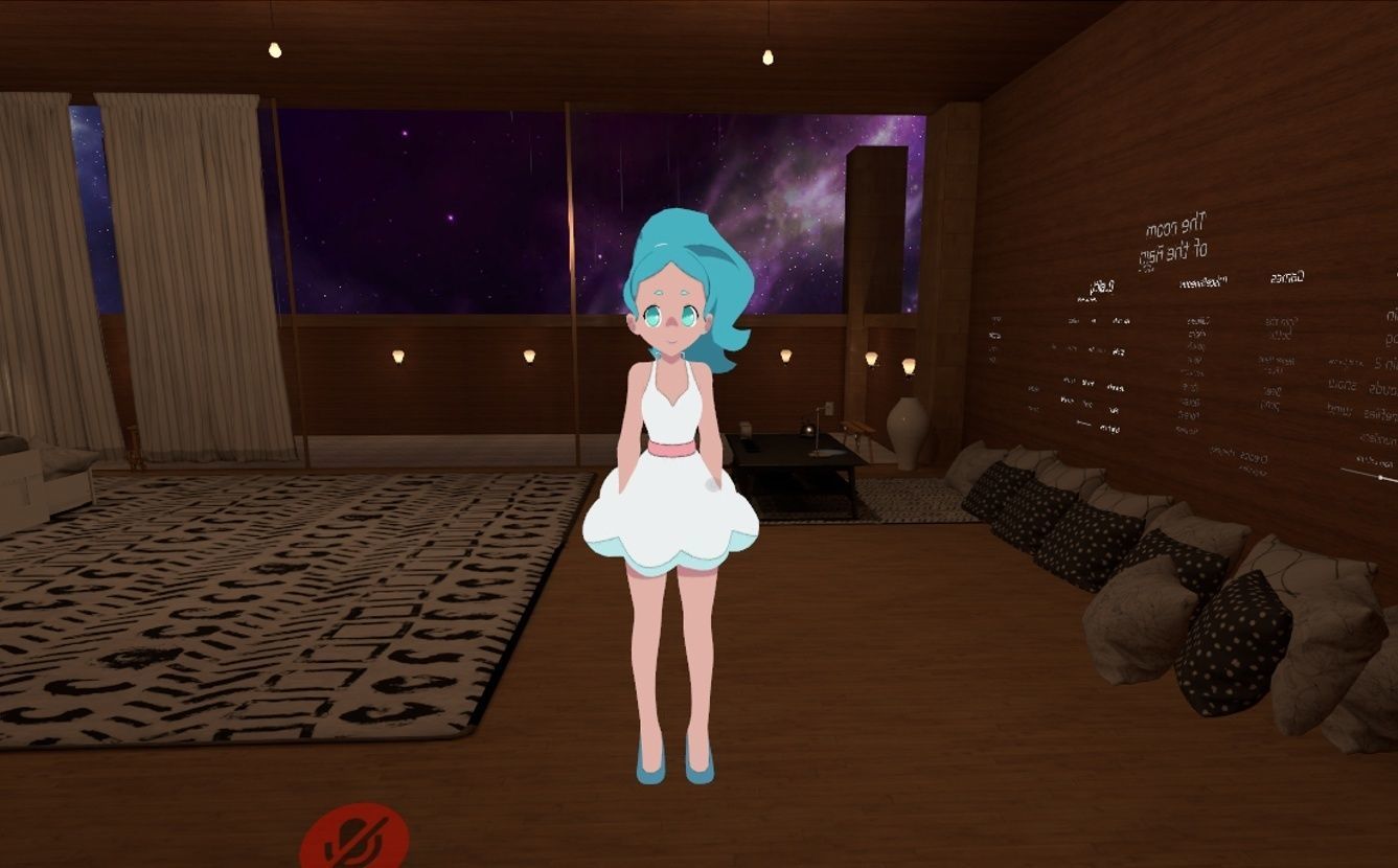 Nina Flip BNA Brand New Animal VRChat 3D model_13