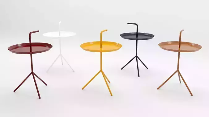 Dlm Hayy Coffee Side Table 3D model
