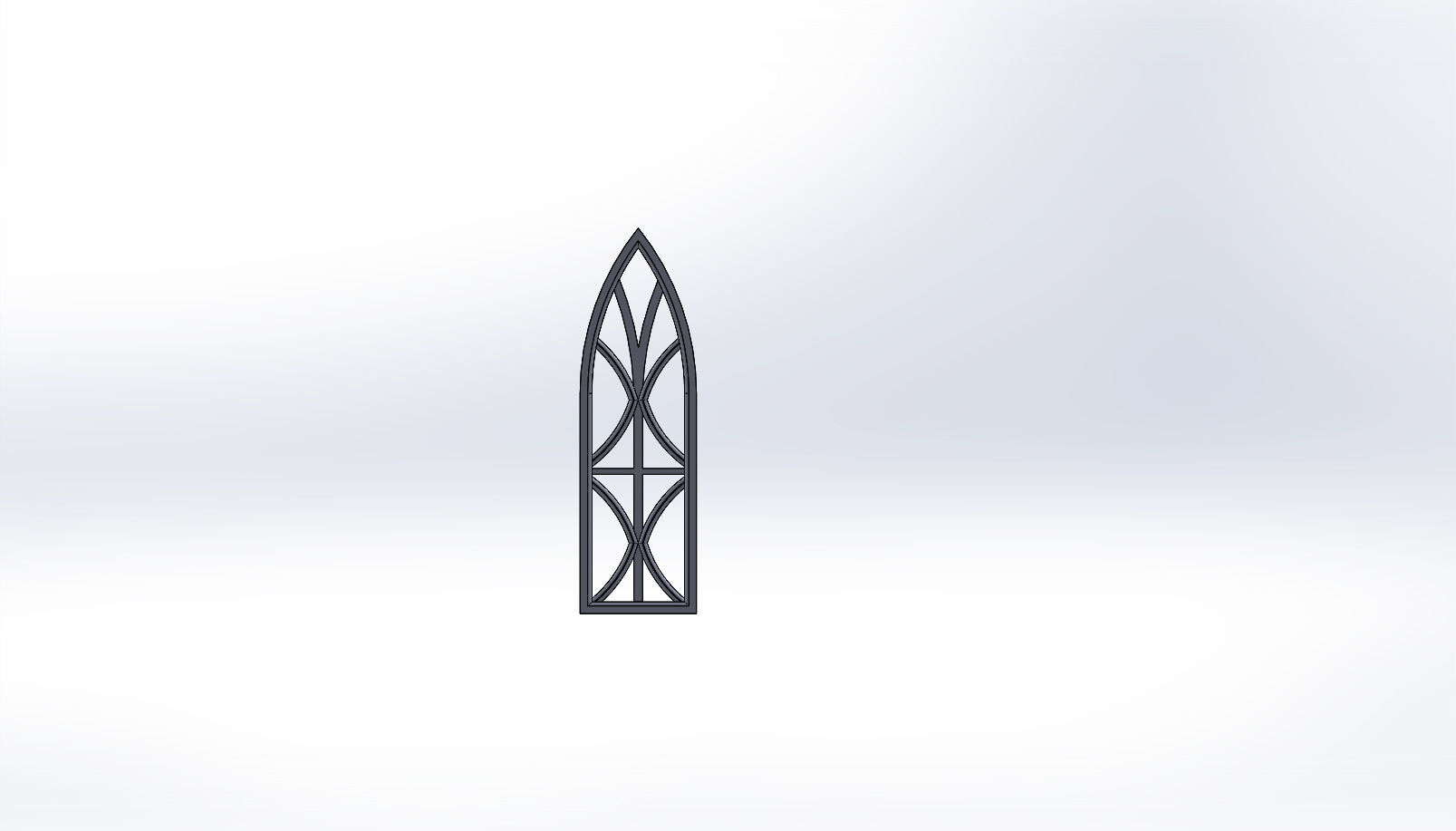 SET OF GOTHIC WINDOWS 3D print model_41