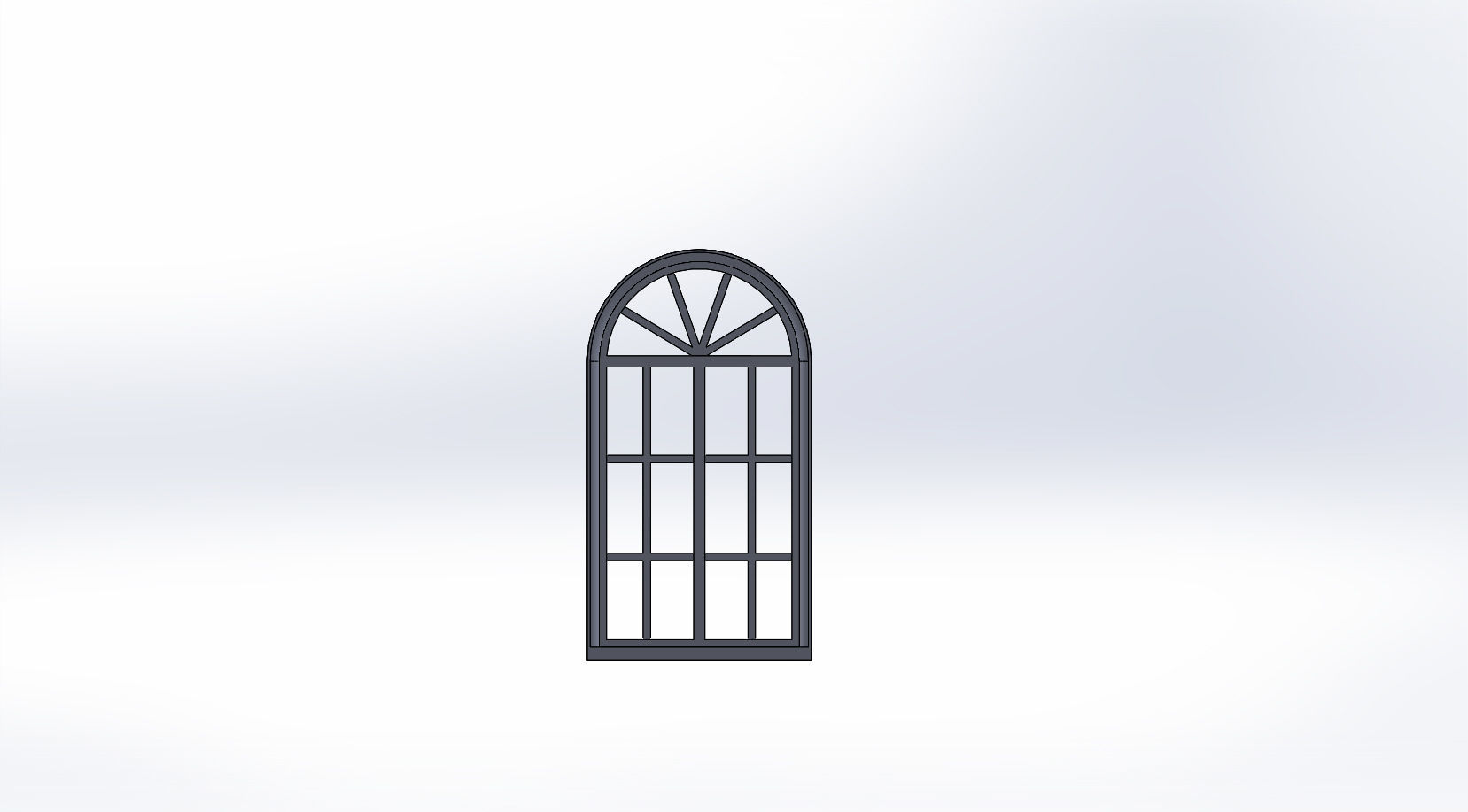 SET OF GOTHIC WINDOWS 3D print model_45