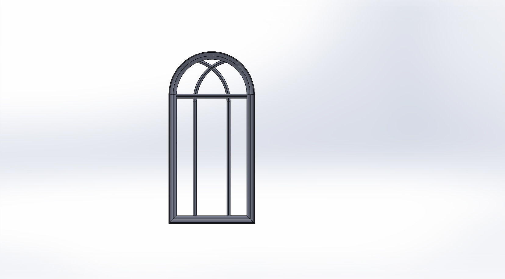 SET OF GOTHIC WINDOWS 3D print model_50