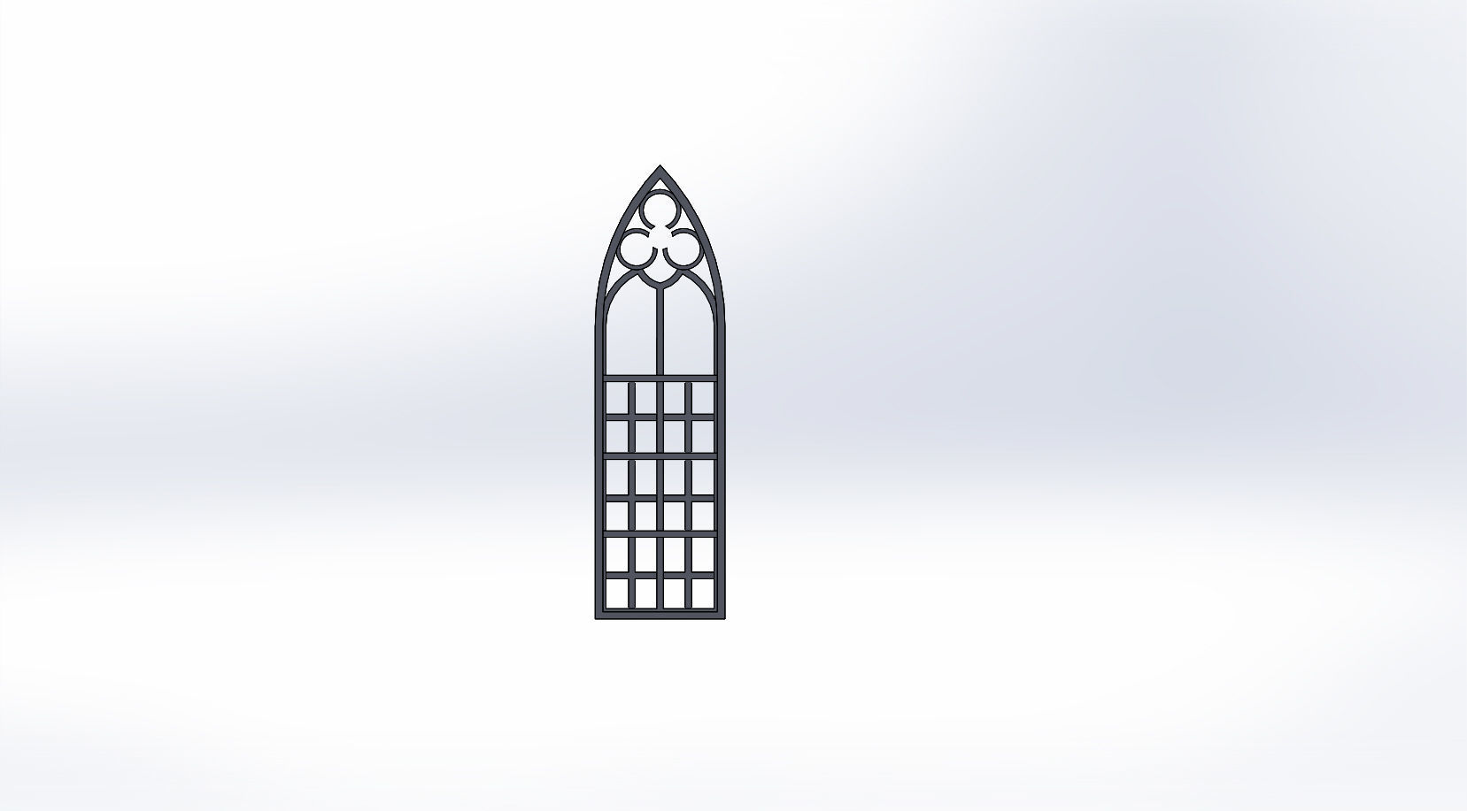 SET OF GOTHIC WINDOWS 3D print model_5