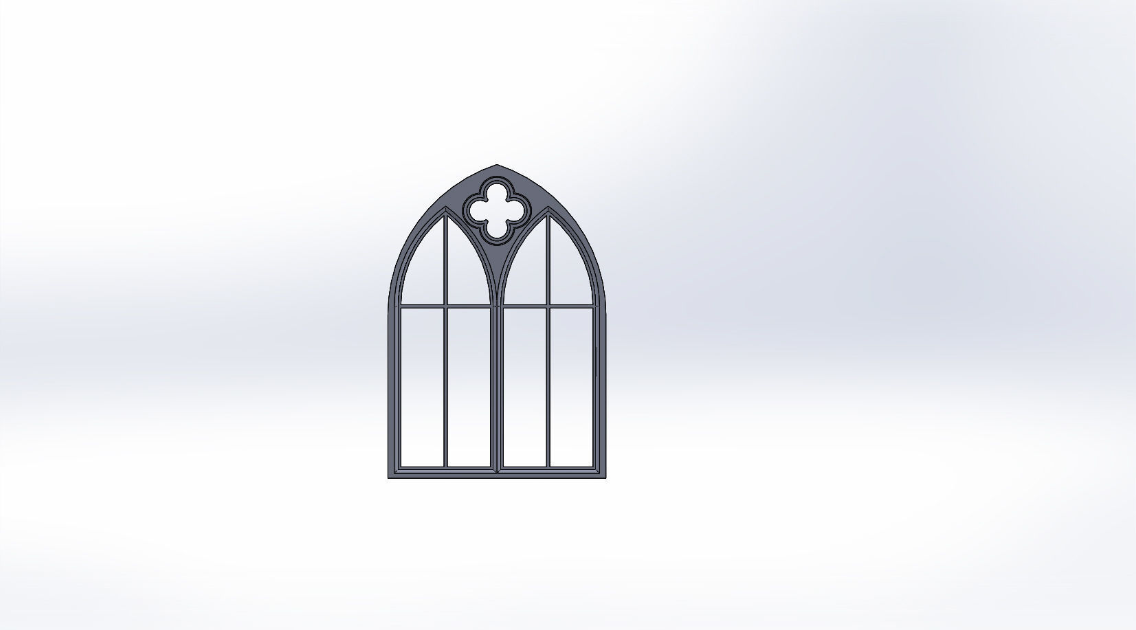 SET OF GOTHIC WINDOWS 3D print model_18