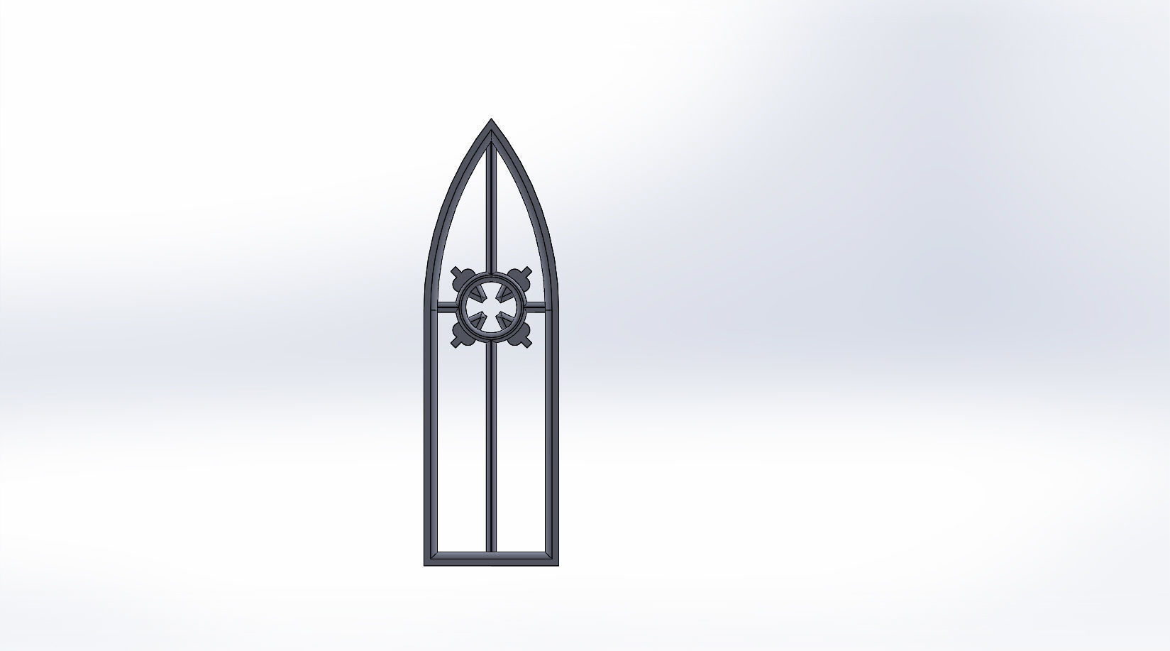 SET OF GOTHIC WINDOWS 3D print model_42