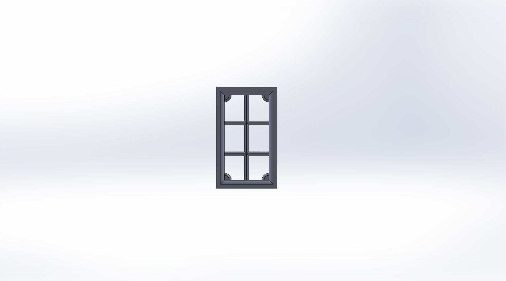 SET OF GOTHIC WINDOWS 3D print model_36