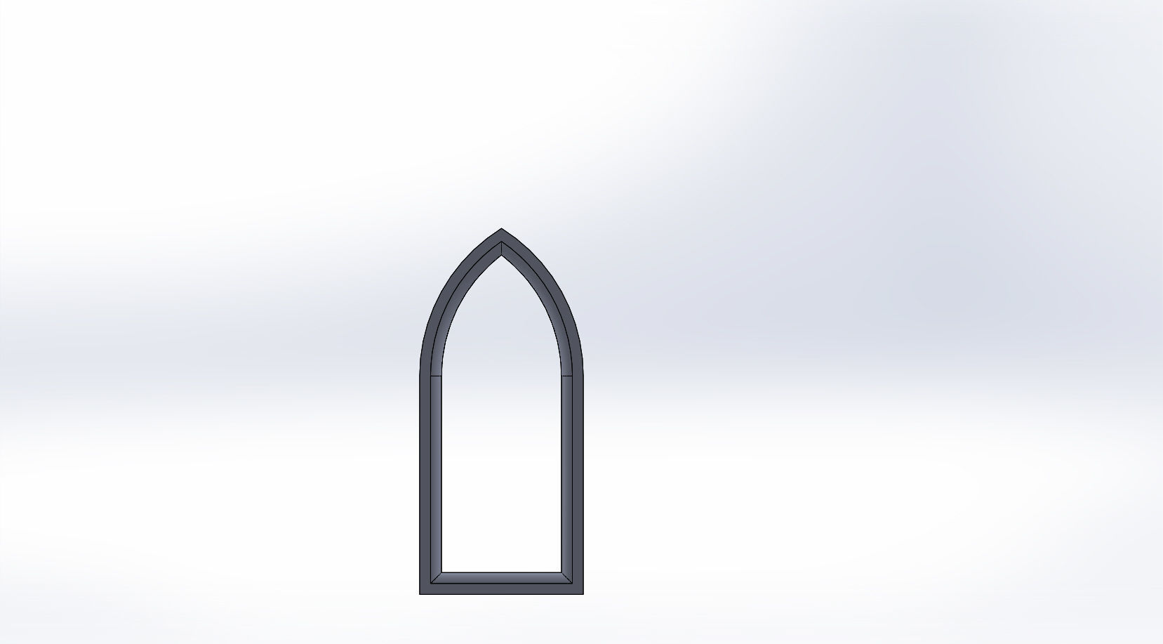 SET OF GOTHIC WINDOWS 3D print model_27