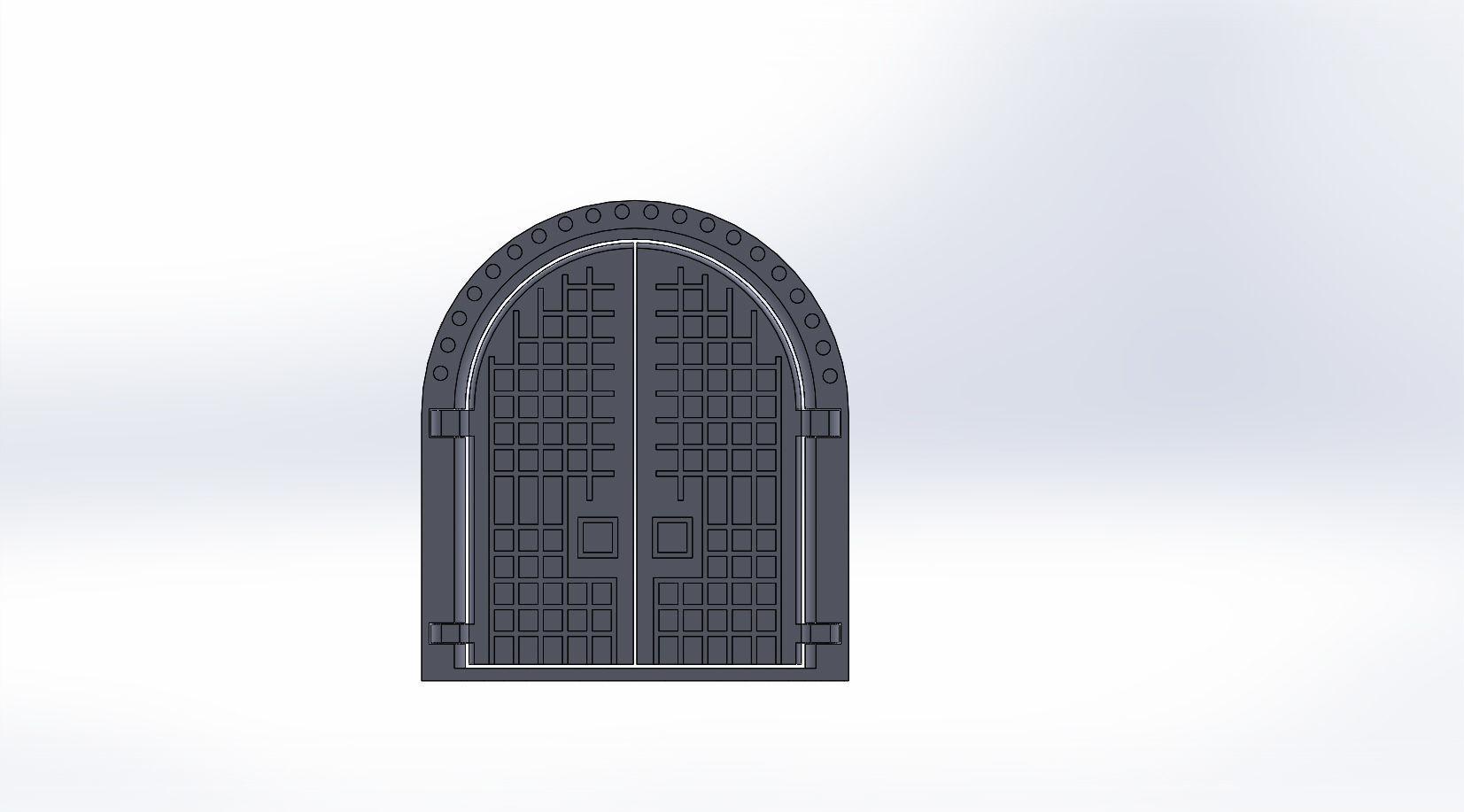 SET OF GOTHIC WINDOWS 3D print model_10