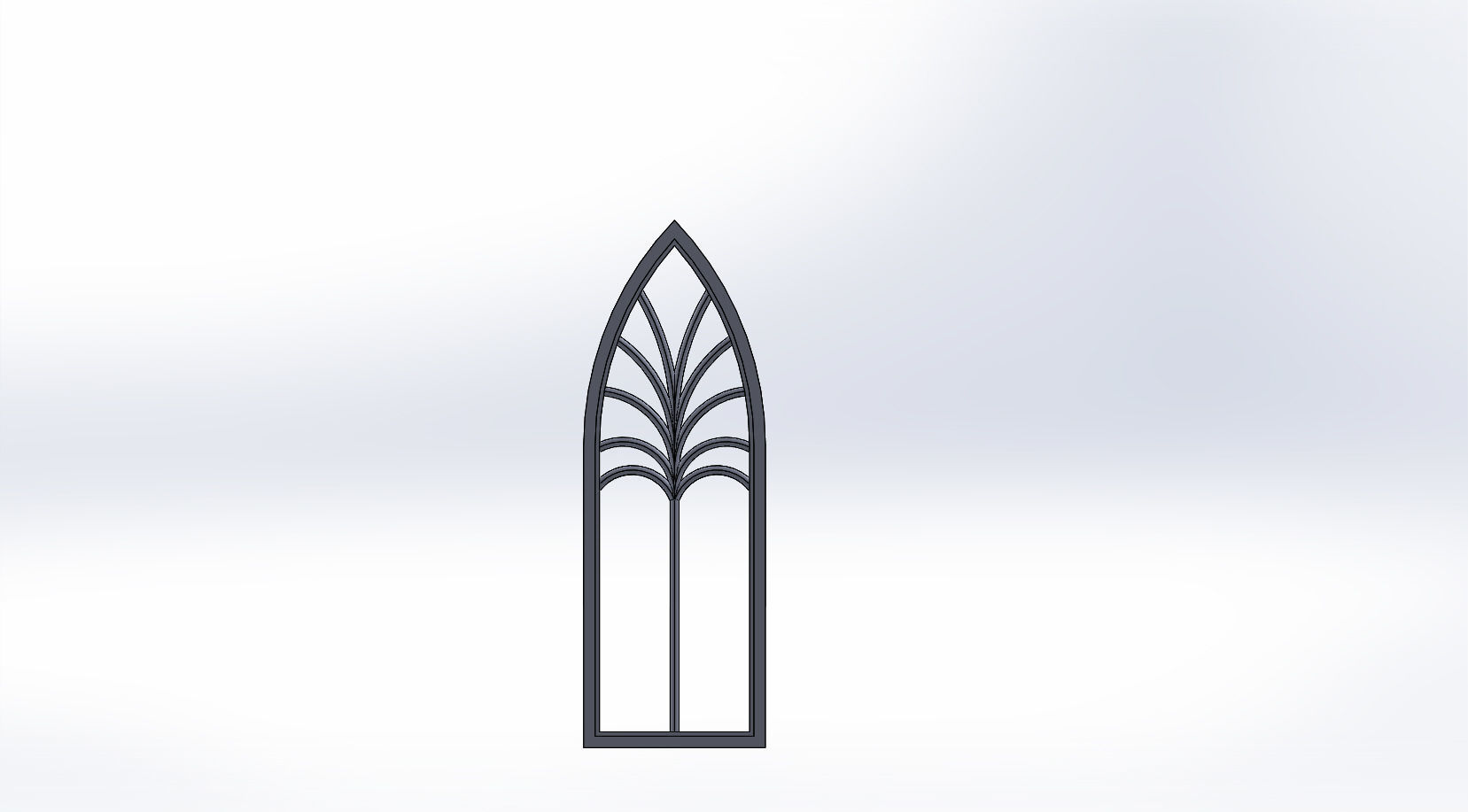 SET OF GOTHIC WINDOWS 3D print model_39