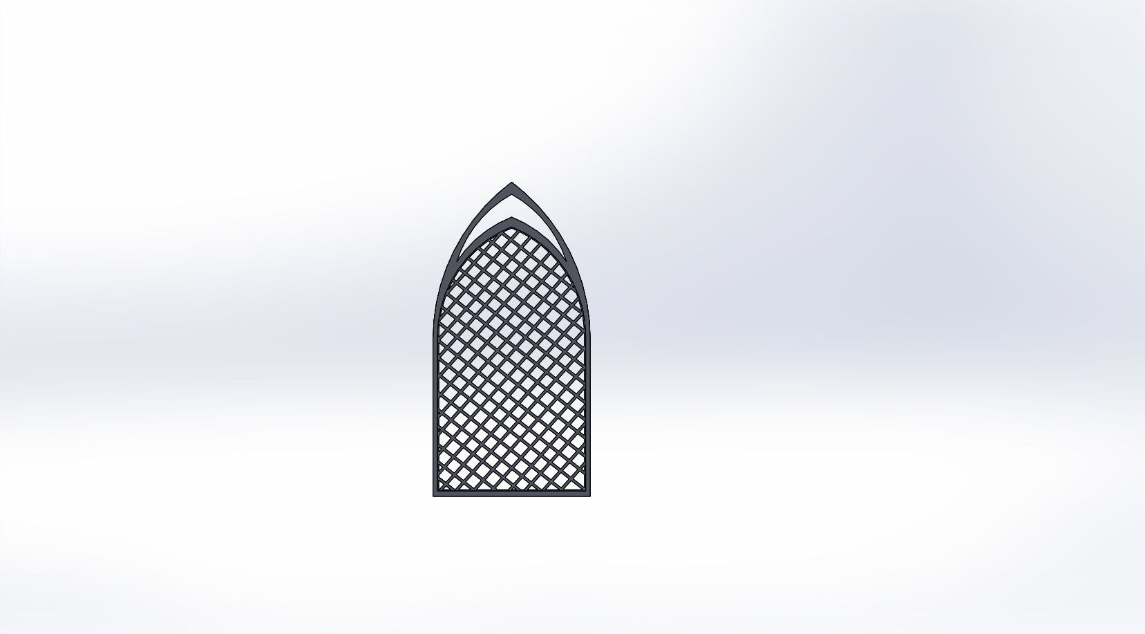 SET OF GOTHIC WINDOWS 3D print model_17