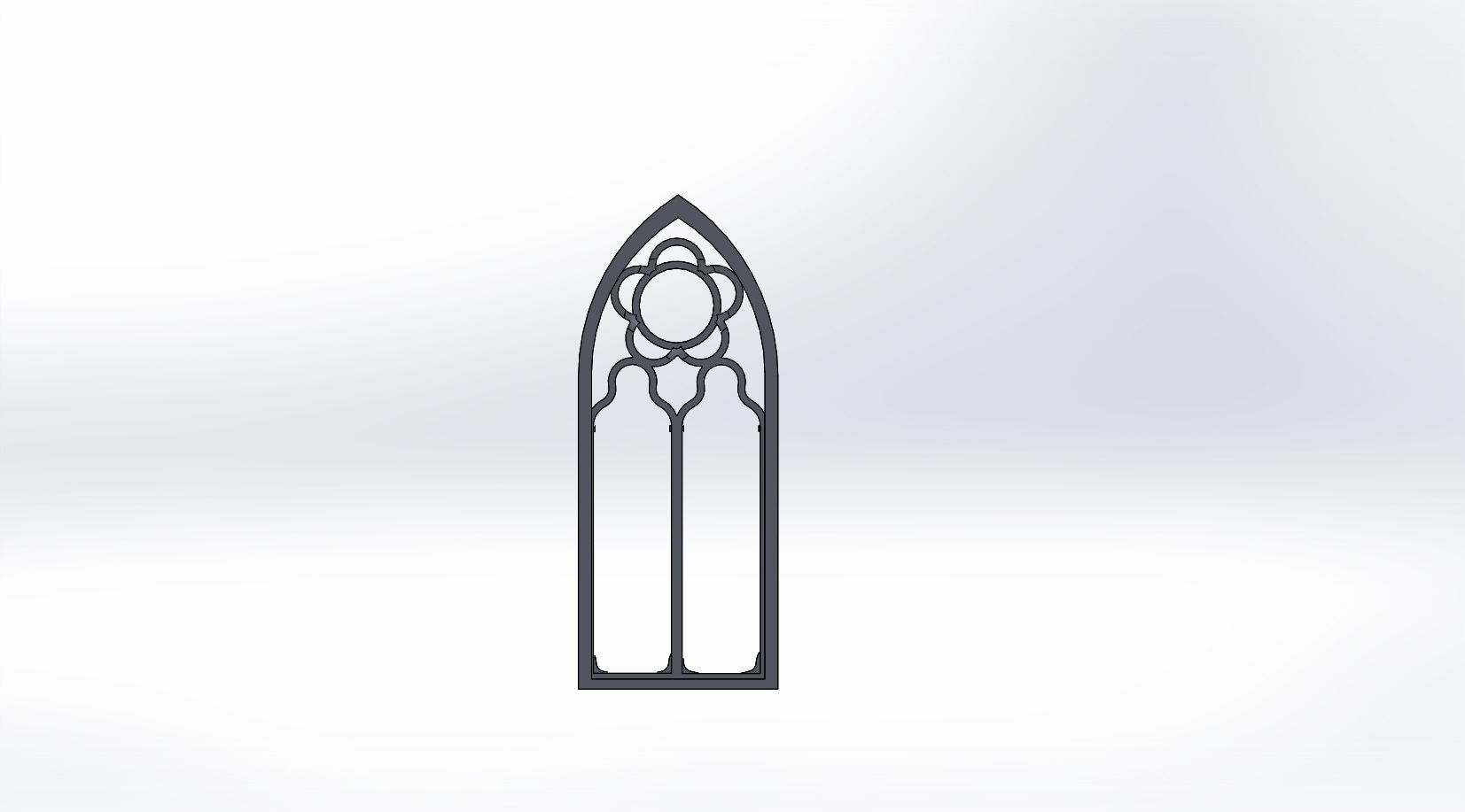 SET OF GOTHIC WINDOWS 3D print model_13