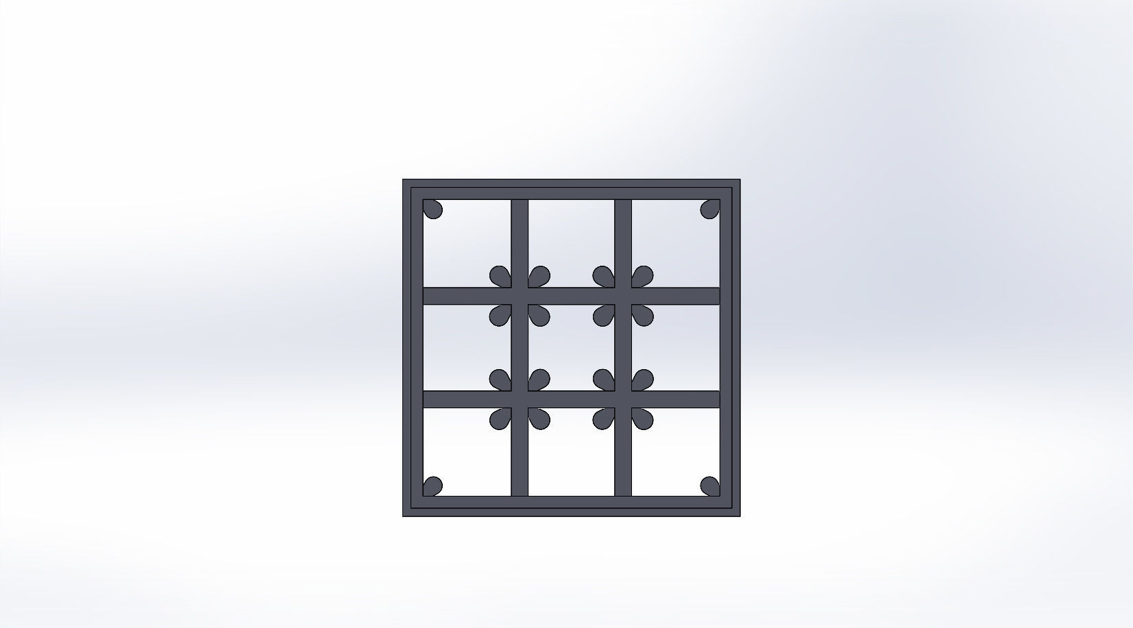 SET OF GOTHIC WINDOWS 3D print model_23