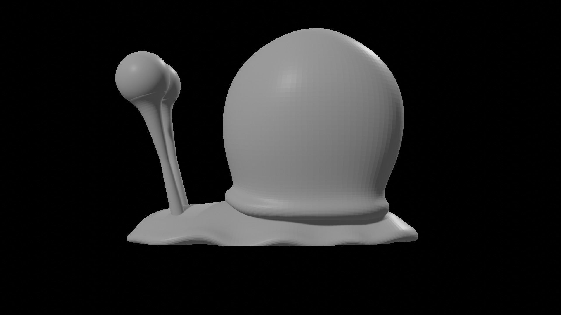 Gary the Snail - SpongeBob  3D print model_2