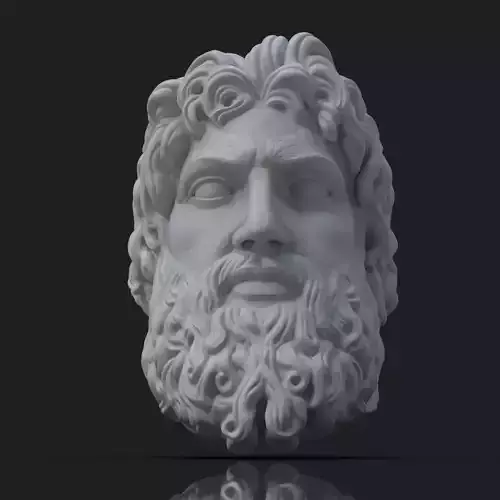 Zeus Pendant V2 Thunder God 3D print model