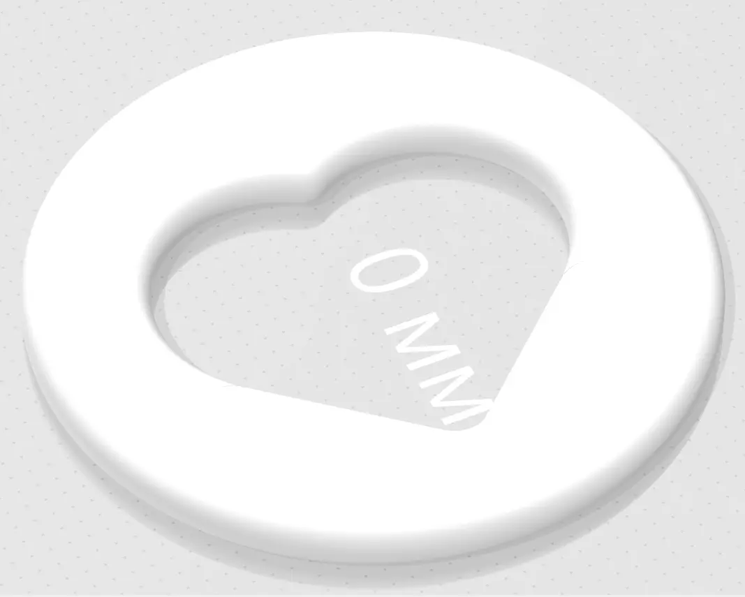  Pendant heart Free 3D model_0