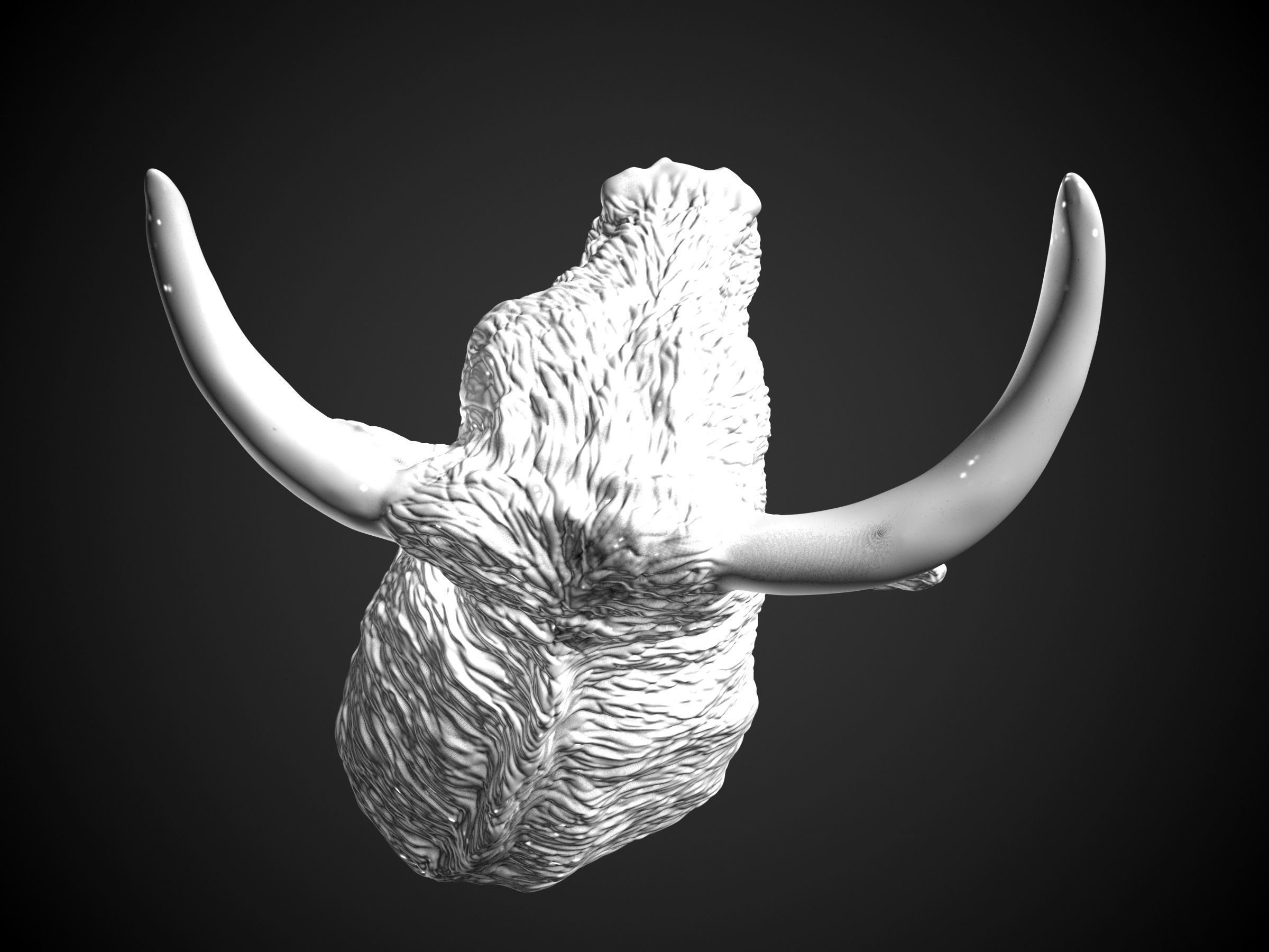El Toro - The Bull Statue 3D print model_26