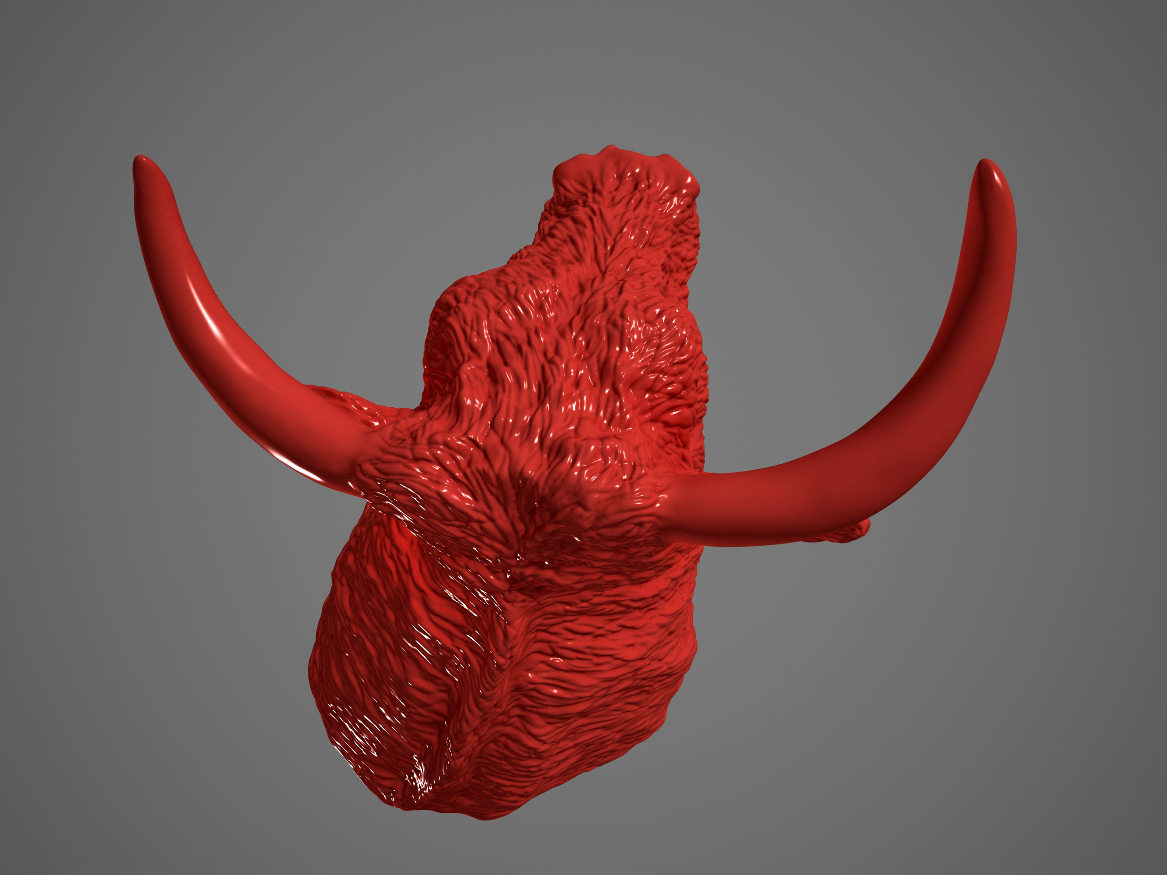 El Toro - The Bull Statue 3D print model_25