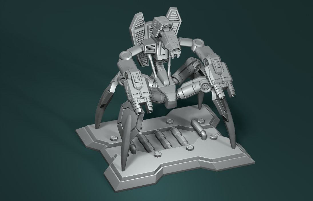 Sith war Droid MK1 star wars 3D print model_3