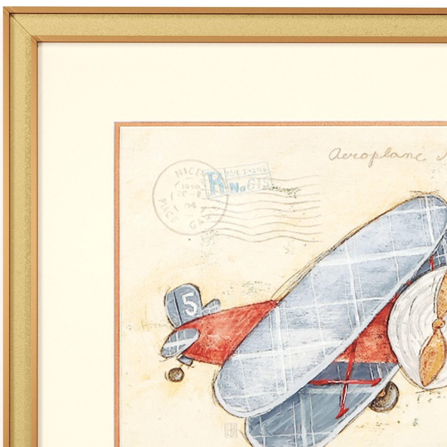 Art Frams 101- Vintage AirCraft 3D model_4