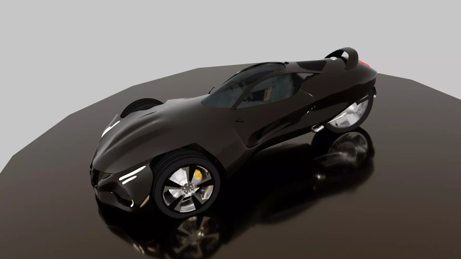 Black Sunshine 3D model