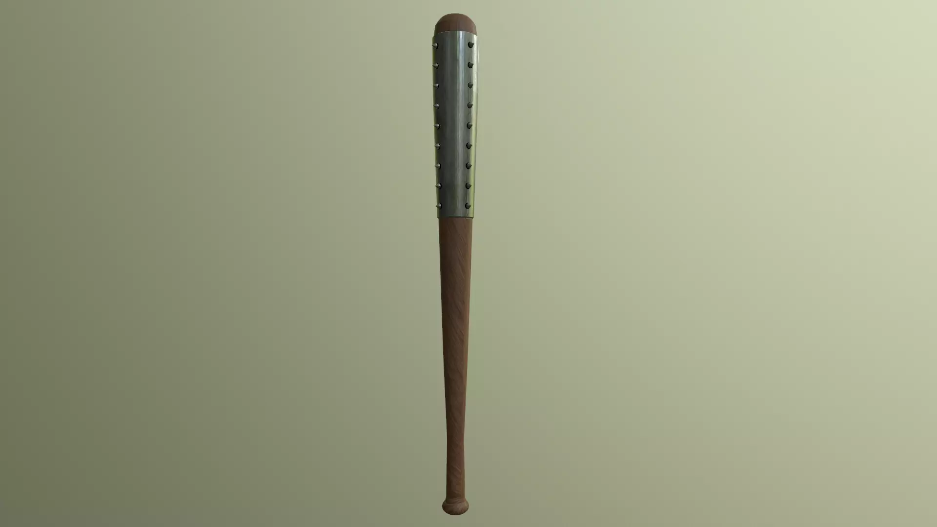 Spiked Bat Low-poly 3D model_0