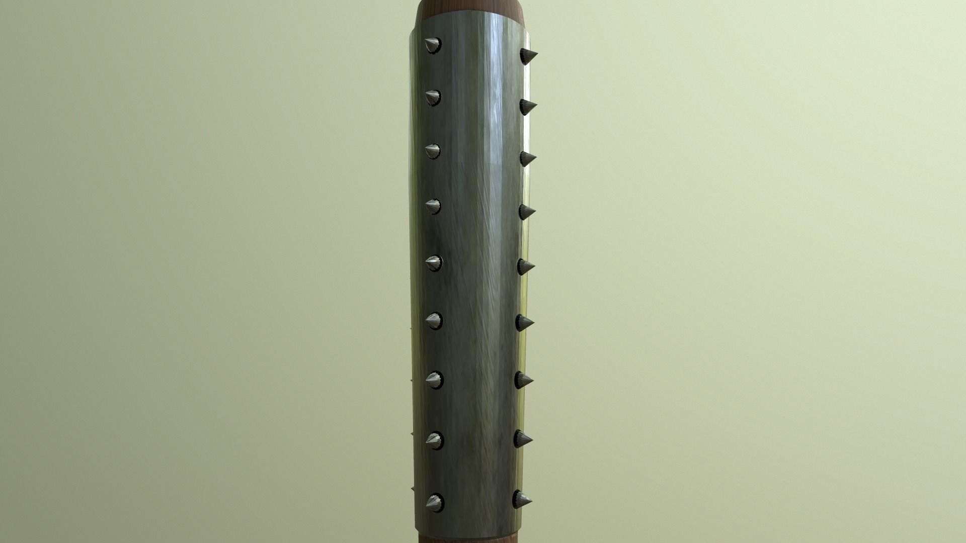 Spiked Bat Low-poly 3D model_5