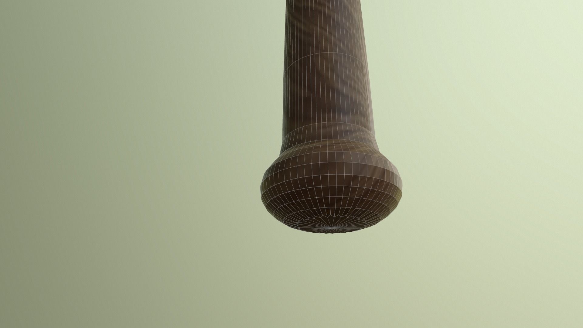 Spiked Bat Low-poly 3D model_4