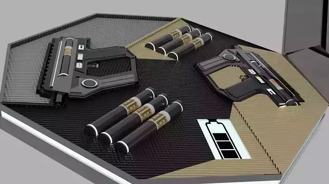 Dual Battery powered smgs