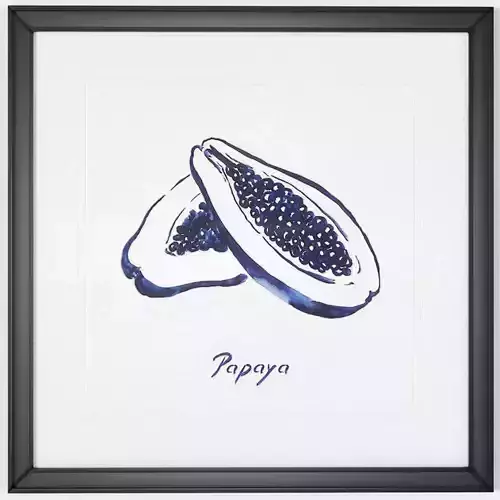 Art Frams 102- Papaya 3D model