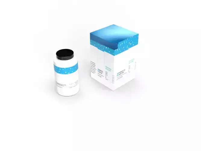 3d pills syringe and bottle packaging