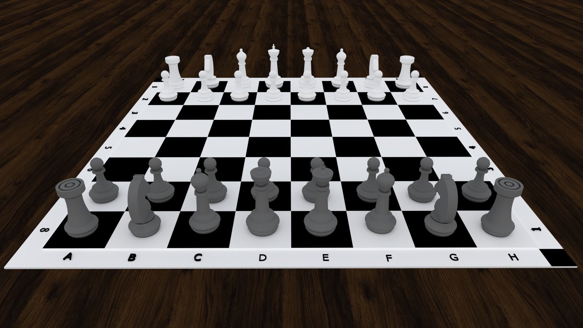 Chess piece 3D print model_4