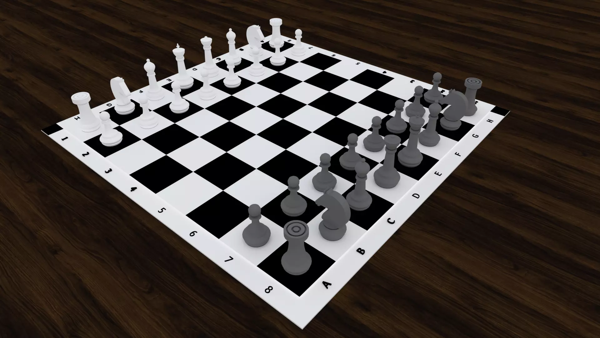 Chess piece 3D print model_0