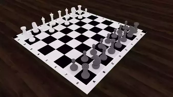 Chess piece 3D print model