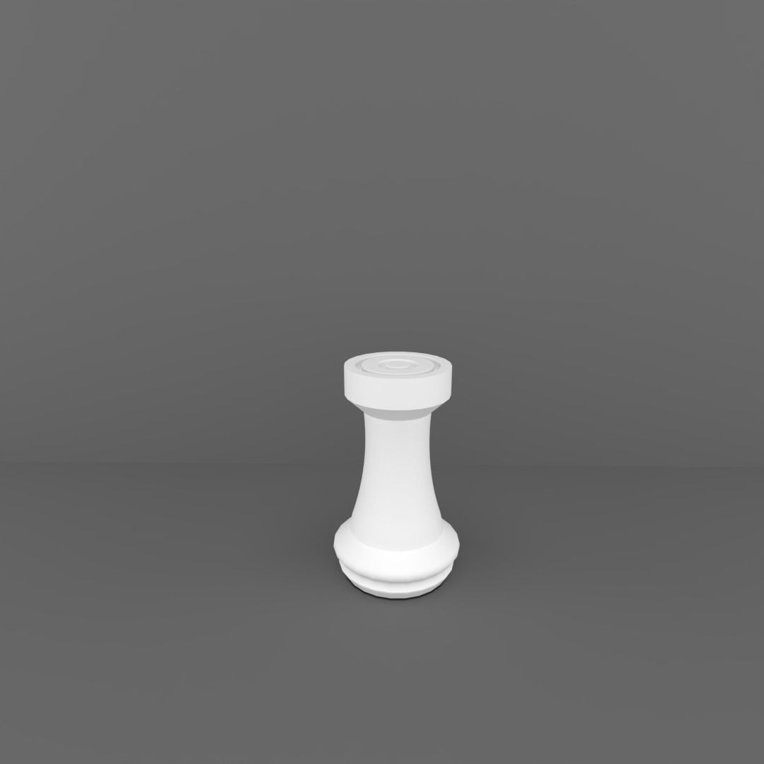 Chess piece 3D print model_10