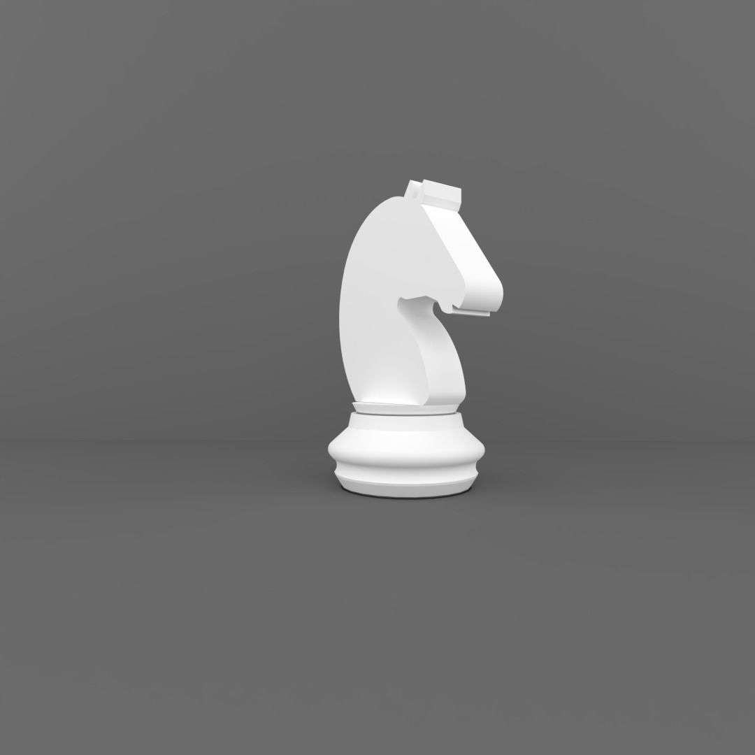 Chess piece 3D print model_9