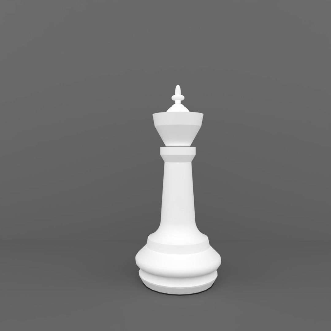 Chess piece 3D print model_3