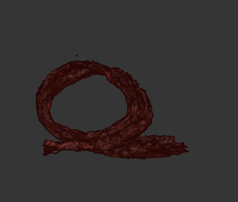 water splash circle  3D model_10