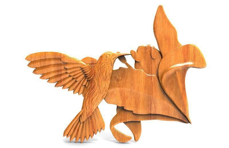 Hummingbird CNC 3 3D print model_4