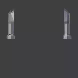 Uintatherium Arms STL 3D print model