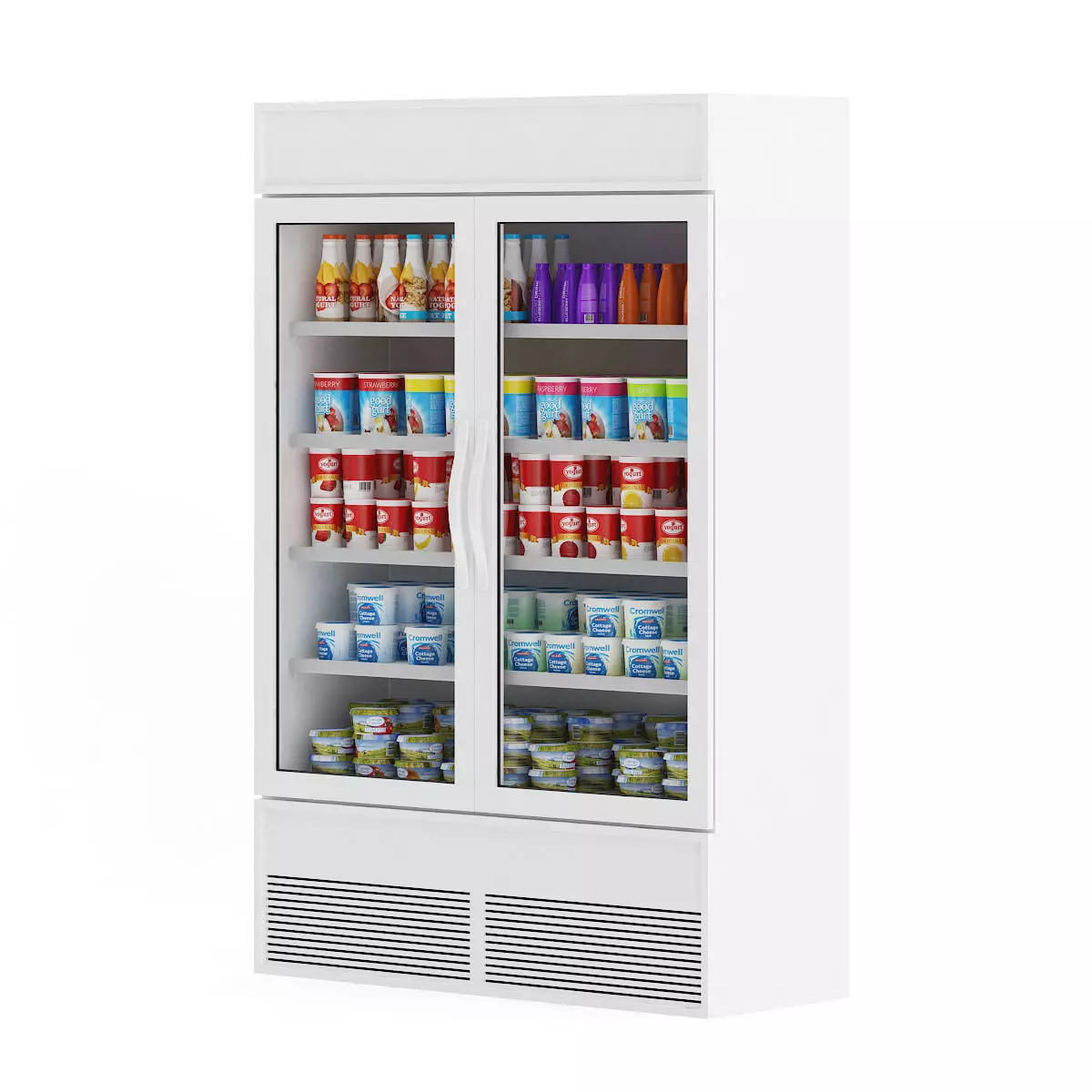Market Refrigerator 3D model