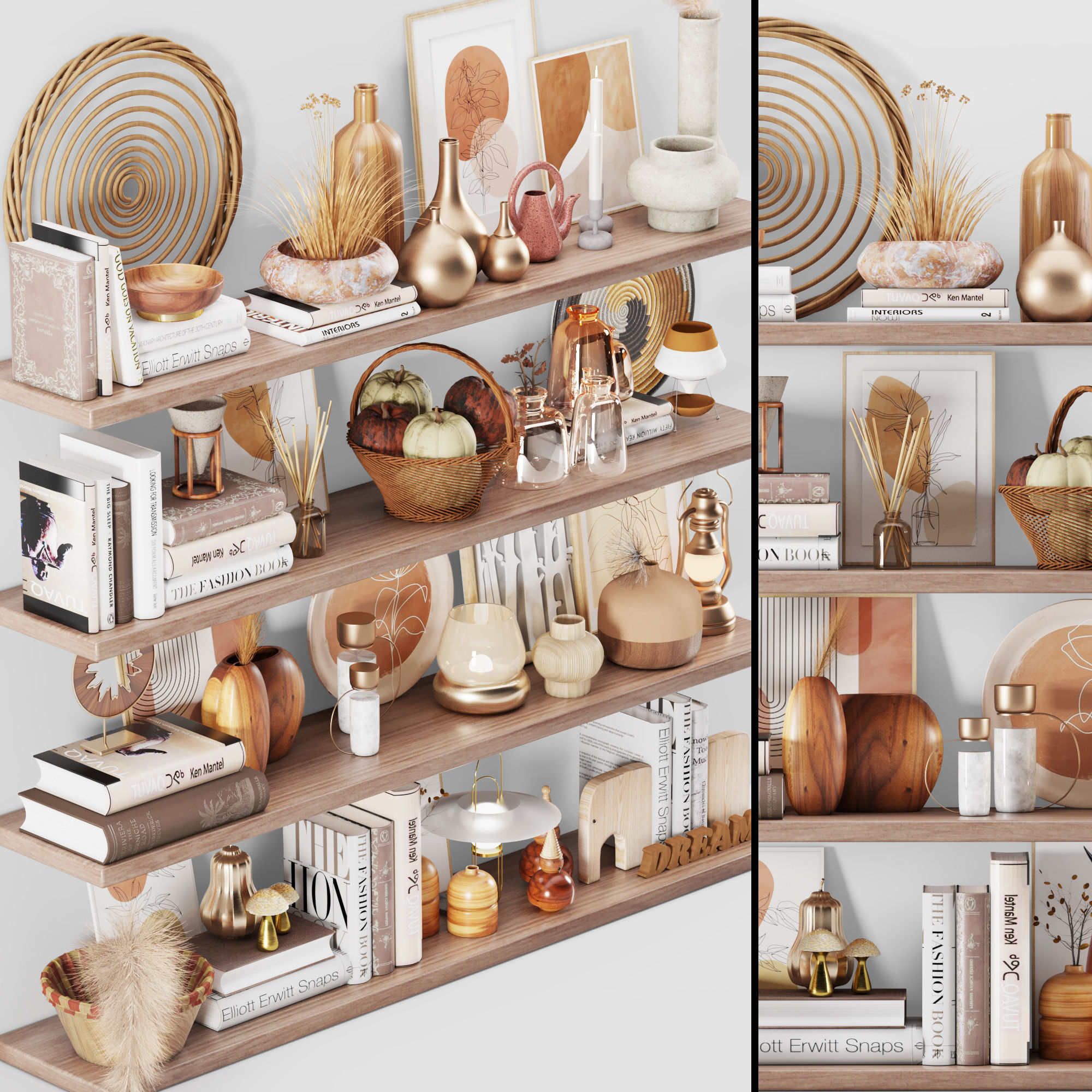 decorative set11 3D model_4