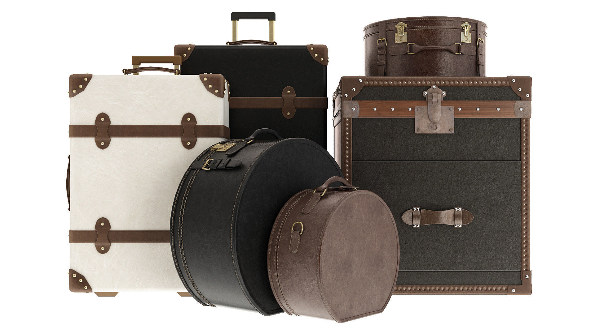 Suitcase Chest 3D model_2