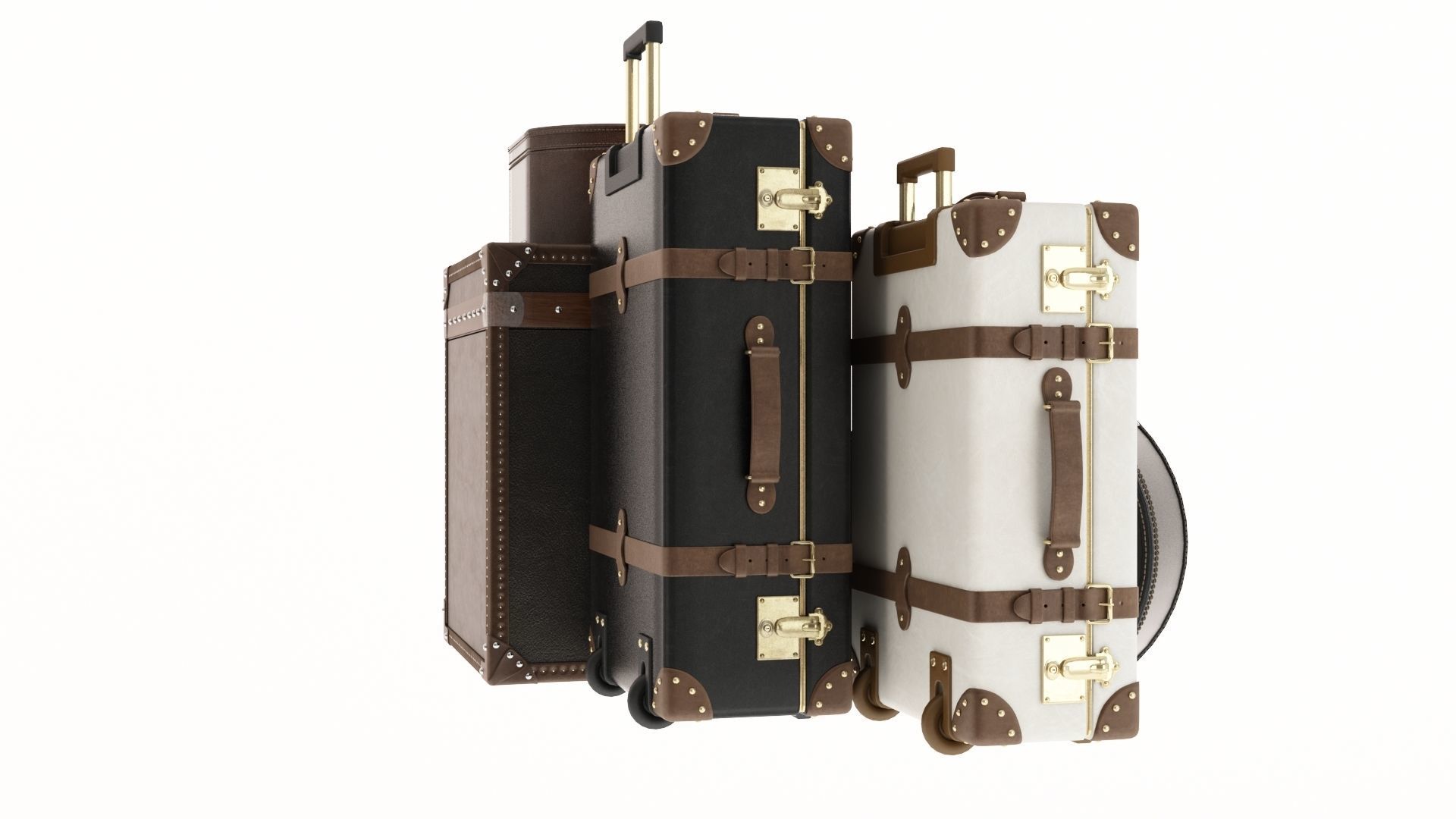 Suitcase Chest 3D model_6