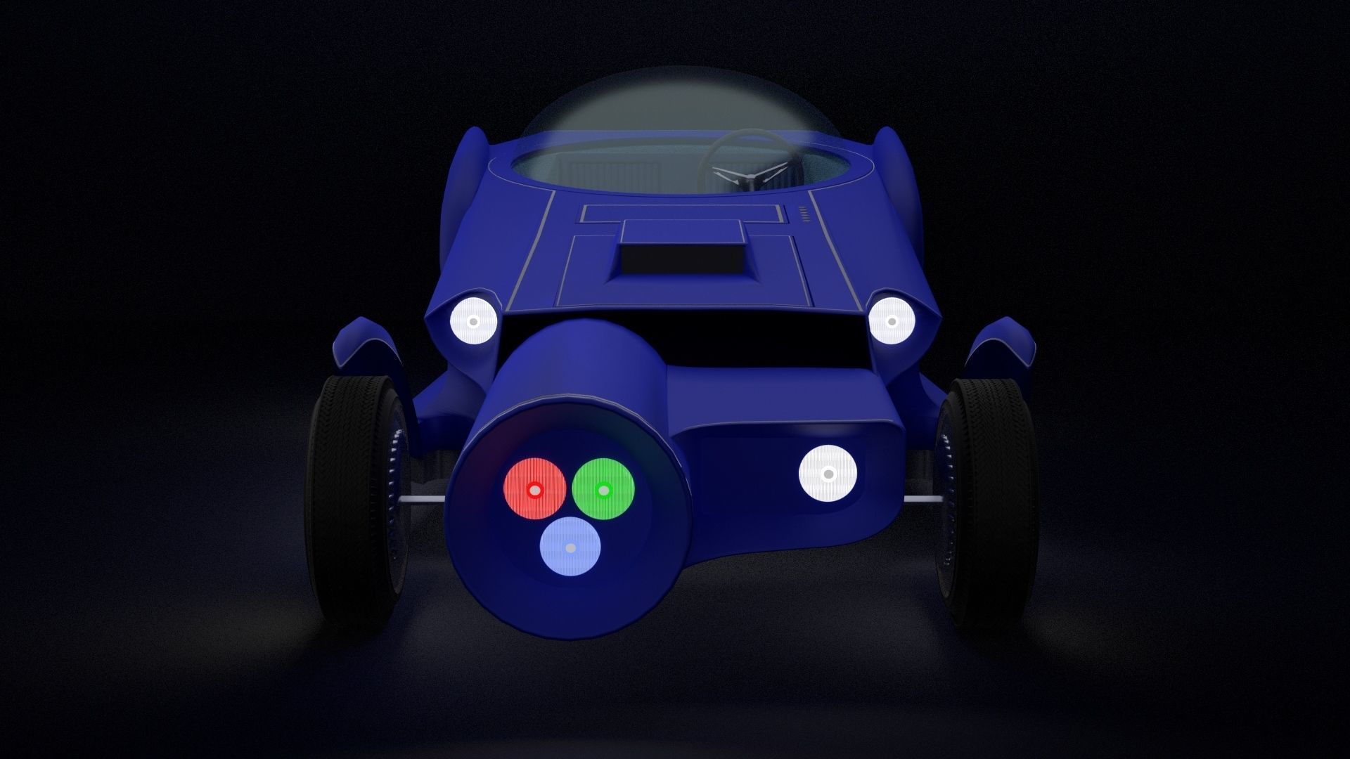 Orbitron Custom Hot Rod 3D model_7