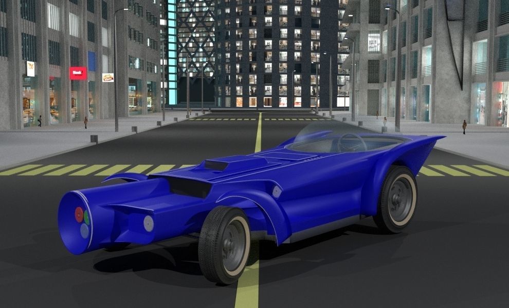 Orbitron Custom Hot Rod 3D model_9