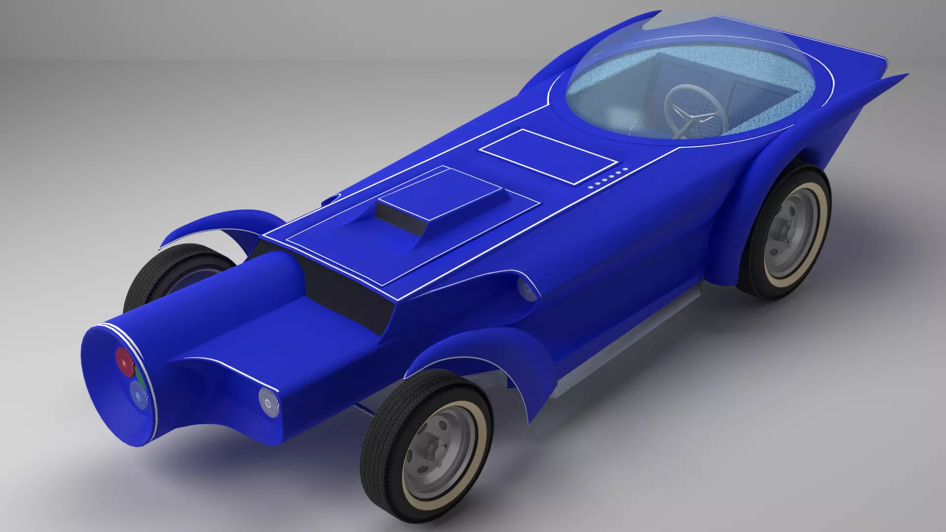 Orbitron Custom Hot Rod 3D model_0