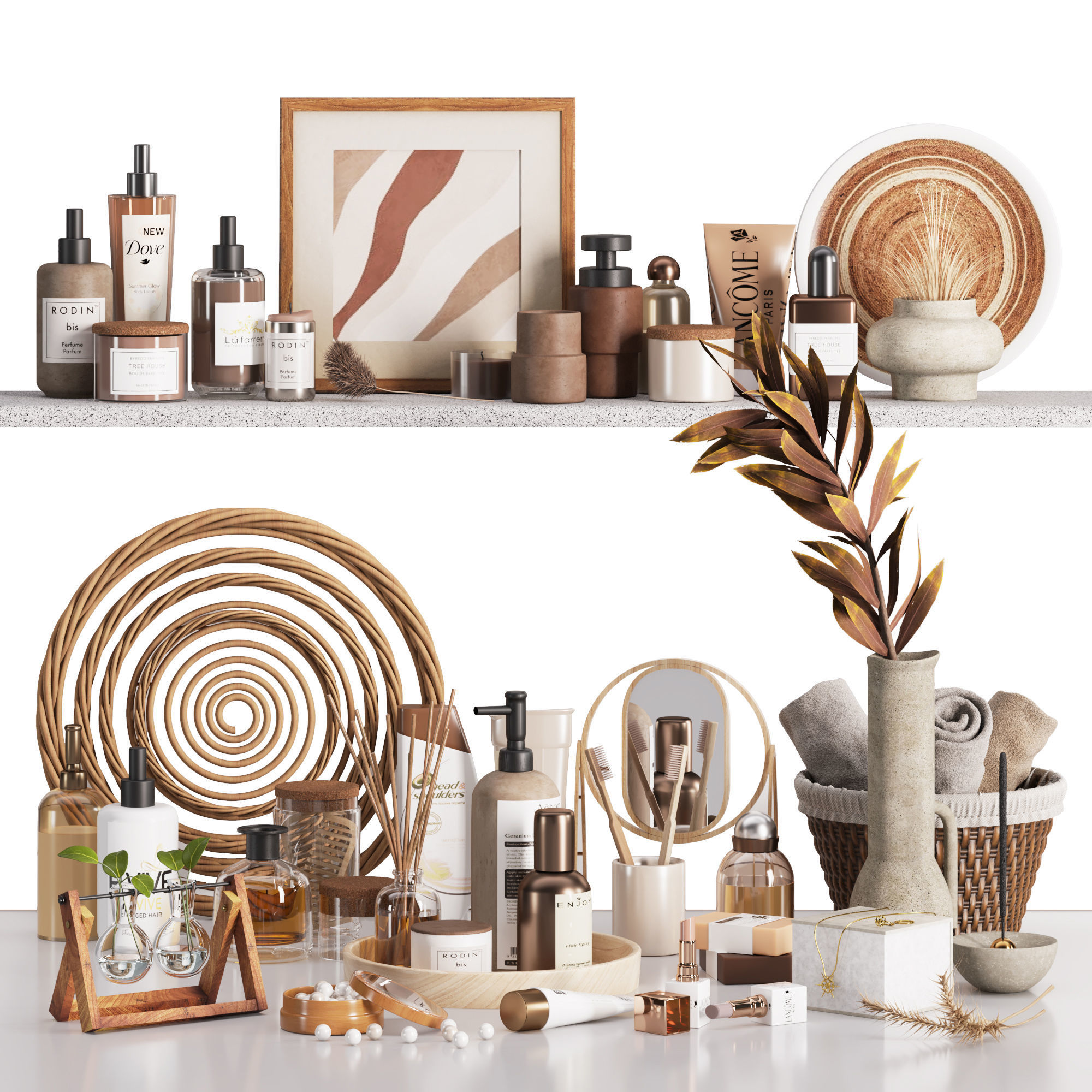 bathroom accessories 03 3D model_3